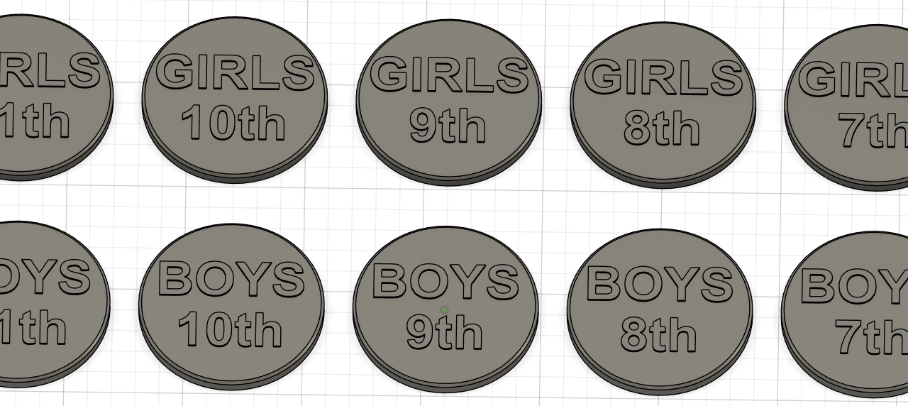 Scavenger Hunt Tokens for Church Students Program