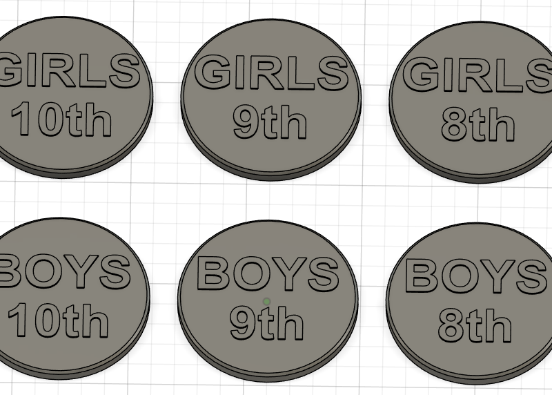 Scavenger Hunt Tokens for Church Students Program